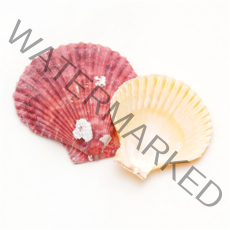 조개껍질 고둥 소라 불가사리 껍데기모음, 27 조개껍질-칼라 [100g]