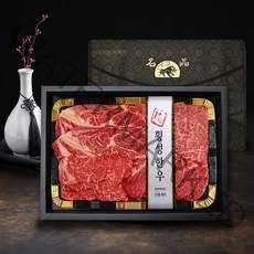 [횡성한우] 한우선물세트 등심 안심 채끝 특수부위 소고기, 4_횡성한우선물세트 1+등급 204호