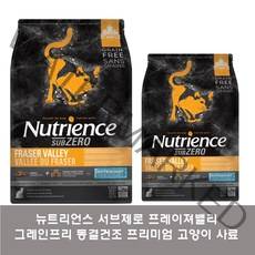 뉴트리언스 서브제로 프레이져 밸리 캣, 1개, 2.27kg
