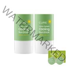 김정문알로에 큐어 쿨링 선스틱 SPF50+ PA++++ 23g x 2p + 체험키트, 1세트