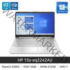 HP 15s-eq2242AU, 512GB, 16GB, 포함