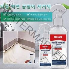 에코후레쉬 타일 벽면 곰팡이 제거제 욕실 화장실 청소세제 곰팡이제거제, 벽면 곰팡이 제거제(100ml) ×1