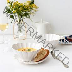 마리아꾸르끼 키엘로 면기 소, 크림화이트, 2개