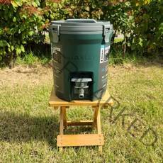 [당일배송]스탠리 워터저그 3.8L 7.5L 받침대 세트 그린 화이트 감성 캠핑 물통