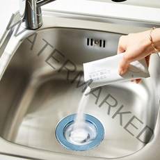 에코후레쉬 배수구클리너 4개입 싱크대냄새제거 곰팡이균 악취 해충살균