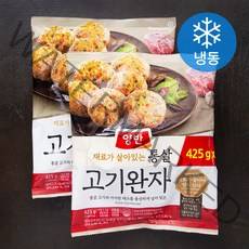 양반 통살 고기완자 (냉동), 425g, 2개