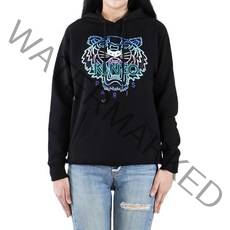 겐조 여성 타이거 후드 티셔츠 F2SW770 4X7 99 F2SW7704X799