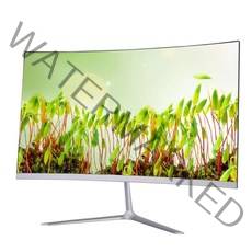 커브드 곡선 모니터 커브드 곡선 모니터 24 27인치 게이밍 1k 144hz, 27인치 블랙