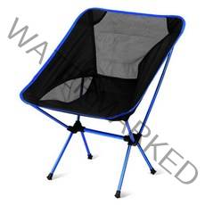그뤠잇라이프 경량 접이식 캠핑의자, 블루, 1개