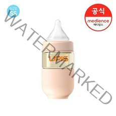 유피스 PES 베이비 보틀 260ml 빨대컵 더블하트 젖꼭지 호환, 유피스) PES젖병 SS(0M+)180ml화이트