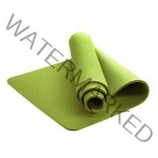 Zionde TPE 요가 매트 8mm 녹색, 183*61*1CM, 잔디 녹색