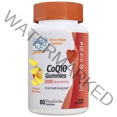 닥터스베스트 CoQ10 200mg 망고 매드니스 구미 글루텐 프리 비건, 60개입, 1개