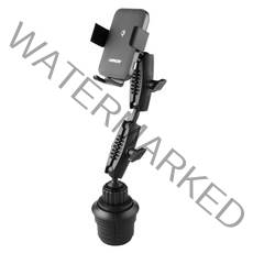 ARKON 무선N오토 더블로버스트 차량용 컵홀더 무선충전 핸드폰 거치대 AWCRM2X323, 1세트
