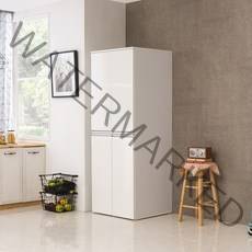 장인가구 헤렌 1800 광폭 주방 양문수납장, 화이트