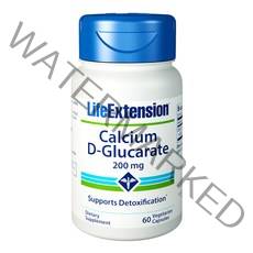 라이프익스텐션 칼슘 D-글루카레이트 200mg 베지테리안 캡슐, 60개입, 1개