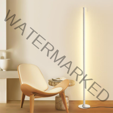 레나에너지 북유럽 플로어 장스탠드 LED 조명 거실등, 화이트