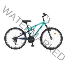 레스포 60.96cm 태풍 DX 21단 2022 MTB 자전거 + 조립쿠폰, 민트 + 다크블루, 1590mm