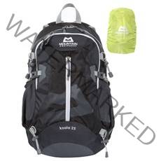 마운틴이큅먼트 코알라 배낭2 25L + 레인 커버, 블랙