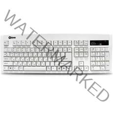 큐센 PS2 게이밍 키보드, SEM-DT35, 화이트
