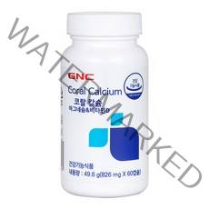 GNC 코랄칼슘 마그네슘&비타민D, 60캡슐, 1개