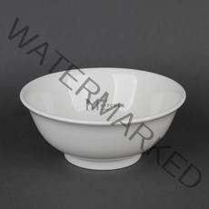 크롬 뉴짬뽕기 (20.5cm)-화이트 도자기 짬뽕그릇 면기