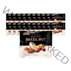 늘바름 하루견과 블루베리25g 10봉외 슈퍼푸드 모음, 1세트, 4. 하루견과 브라질넛20g x 20봉
