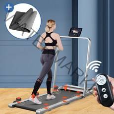 SMABAT 가정용 패블릿 워킹머신 실내 접이식 전동 러닝머신 헬스기구, 핑크