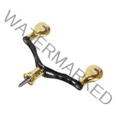 하이텐 스피닝릴 스파이더 튜닝 다이와 시마노 호환 더블핸들, 골드/블랙