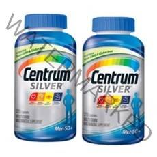 (캐나다직구) 센트룸 50+ 실버 포맨 남자용 멀티 종합비타민 250정 2병, 1개, 250