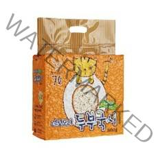 네꼬모리 두부국시 고양이 극세모래 오리지널, 7L, 16개
