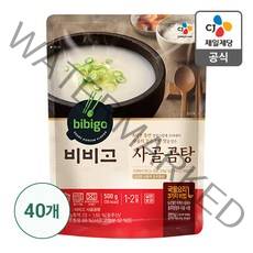 비비고 사골곰탕, 500g, 40개