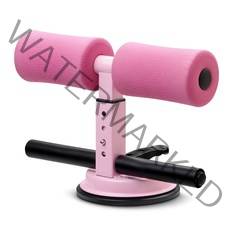 SUB-12000 싯업 복근 PT 홈트 윗몸일으키기 기구 플랭크 흡착형 높이조절, 핑크