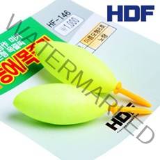 해동 주야겸용 송어 목줄찌 HF-146 플라이낚시 마커 벵에돔, 원형5호(빨강)