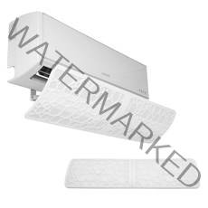 대한몰 윈드플렉스 벽걸이 에어컨 바람막이 벽걸이형 일반형, WV-9022N, 2개