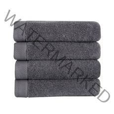 까사베르데 데일리 페이스 타월 150g 30수 면사, 다크그레이, 4개