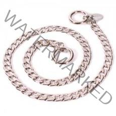 우리펫 8키로이하 산책훈련 가벼운 체인 S 펫티켓 똥츄 자견 훈련용목줄 대형견체인목줄 개줄