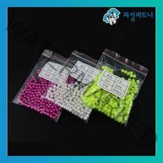 피싱파트너 자작채비용 구슬(4mm) 야광구슬 DIY 소품, 축광