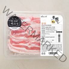 파머스팩 한돈 버크셔 흑돼지 미박삼겹살 구이용 (냉장), 800g, 1개