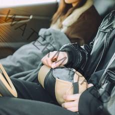 제네시스 G70 G80 G90 GV70 GV80 시크릿 담요 목쿠션 목베게 차박 캠핑용품, 메리노브라운