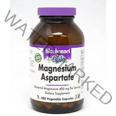 미국직배송 블루보넷 Bluebonnet Nutrition 마그네슘 magnesium Aspartate 400 mg 200정 식물성 캡슐