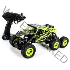 토이게이트 1대14 익스트림 매드토크 그린 6륜구동 충전식 RC카, 혼합색상