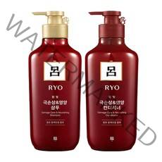 려 함빛 극손상 영양 샴푸+린스 550ml/한방샴푸 린스