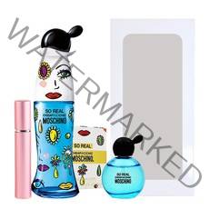 모스키노 쏘 리얼 칩앤시크 오드뚜왈렛 30ml + 미니어처 향수 + 향수공병 핑크 + 세트박스 세트, 1세트