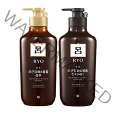 려 흑운 모근강화 볼륨 샴푸+컨디셔너 550ml /린스