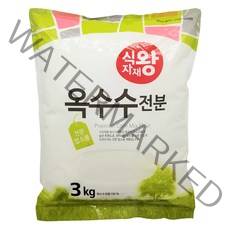 식자재왕 옥수수 전분, 3kg, 1개