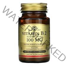 솔가 비타민 B2 (리보플라빈) 100mg 100정 Vitamin B2, 1개, 기본