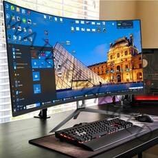 게이밍모니터 커브형 컴퓨터 모니터 HDMI 24 27 32인치, 상세페이지 참조, 상세페이지 참조, U타입