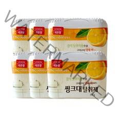 해피룸 싱크대 탈취제 150g 6개1세트 싱크대 및 수납장에 넣어두면 냄새싹~, 레몬