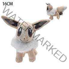 인형 24cm 반짝 이는 Charizard 플러시 장난감 포케몬 XY 화재 드래곤 애니메이션 영화 Posket 괴물 생일 선물, [04] Shiny Eevee