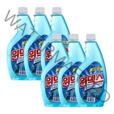 존슨 윈덱스 유리세정제 교체용, 660ml, 6개